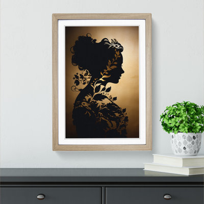 Woman Baroque - Framed Print