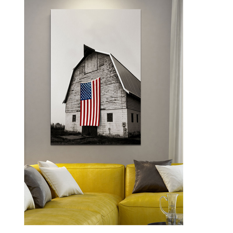 « modern grange ii », impression, H 48 po x l 32 po x P 1,5 po, Toile tendue
