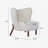 Vezina Upholstered Armless Accent Chair-2074972161