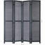 160Cm W x 175.3Cm H 4 - Panel Solid Wood Room Divider-1731852394