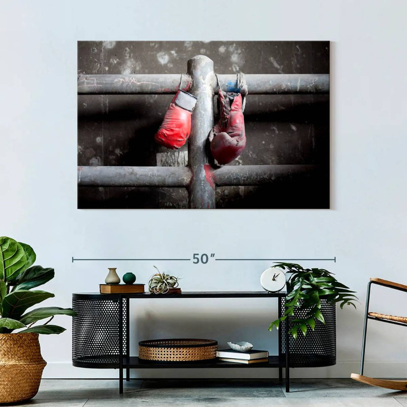 Sireci Retired Boxing Gloves, 32" H x 48" W