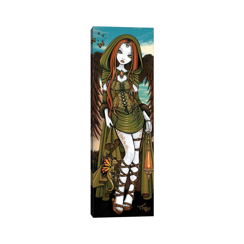 Gwyneth 1 Piece Wrapped Canvas Panoramic Wall Art, 121.92 cm H x 40.64 cm W x 1.91 cm D