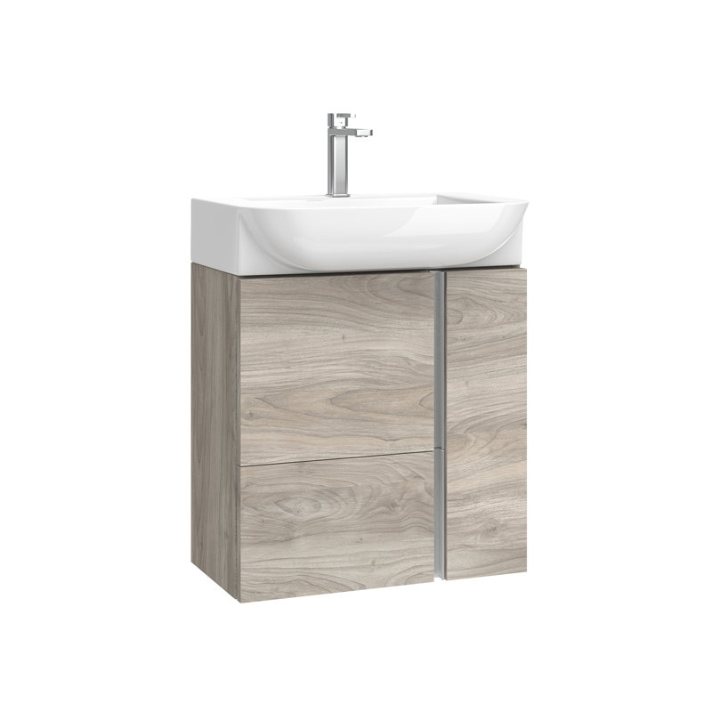 Camilia 21.7'' W Single Vanity, Gray Pine