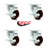 Polyurethane Wheel Swivel Top Plate Caster with Brake-88884042