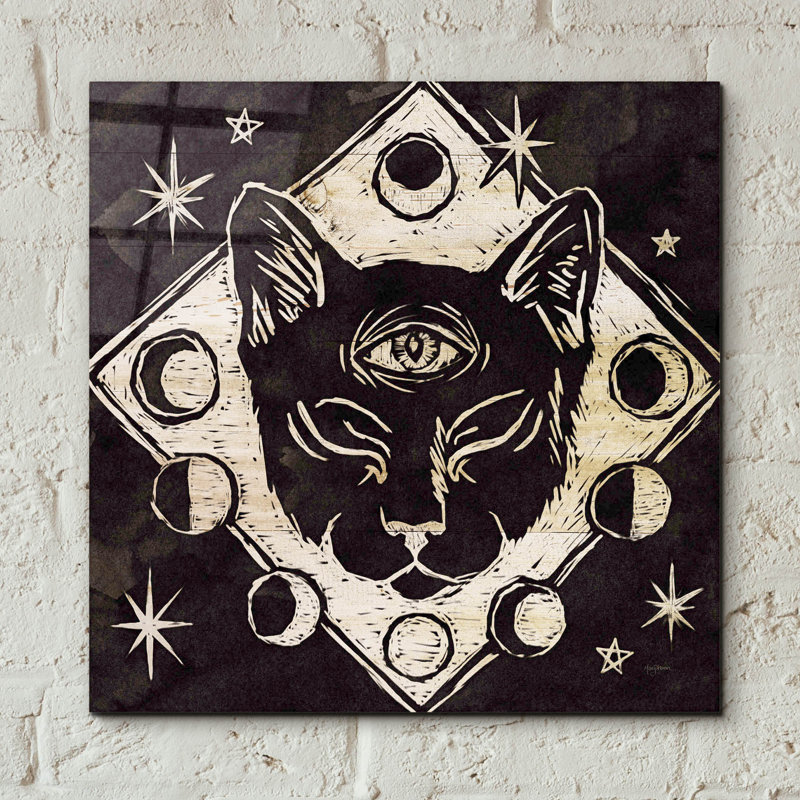 «Mystical Halloween Wood» par Mary Urban, H 12 po x l 12 po x P 0,13 po
