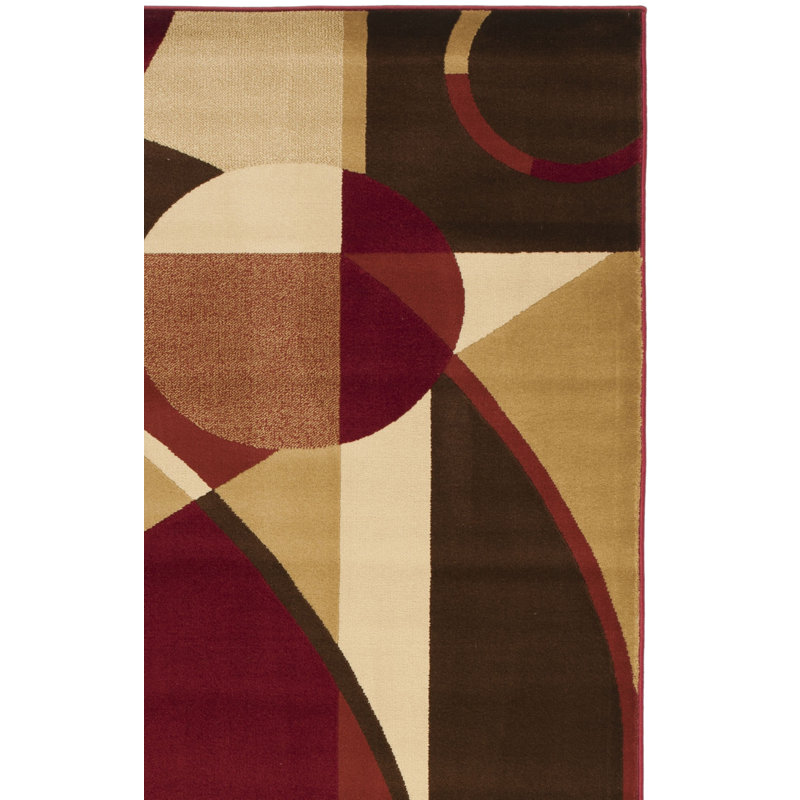 Charis Performance Abstract Rug, Square 7'