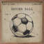 Ballon de soccer brun verni-708714987