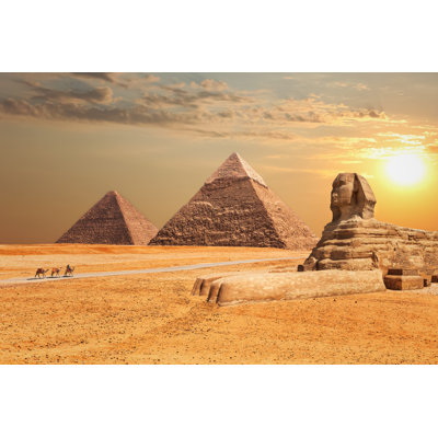 " Pyramids In Giza "