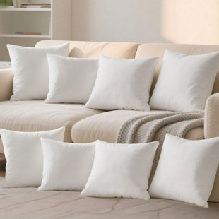 Coussin décoratif décoratif carré (ensemble de 6)