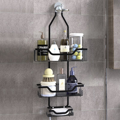 Precita Hanging Shower Caddy with Toothbrush Holder