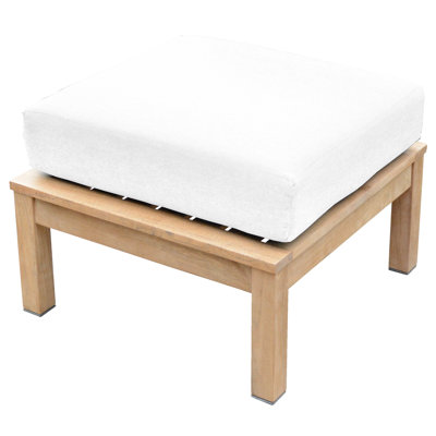 St. Lucia Teak Outdoor Ottoman