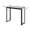 Walsham 110cm Glass Console Table