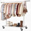 150 cm Rolling Clothes Rack-636474301