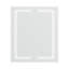 600 mm W 700 mm H Wall Mounted Mirrored Bathroom Cabinets Shelves with Mirror