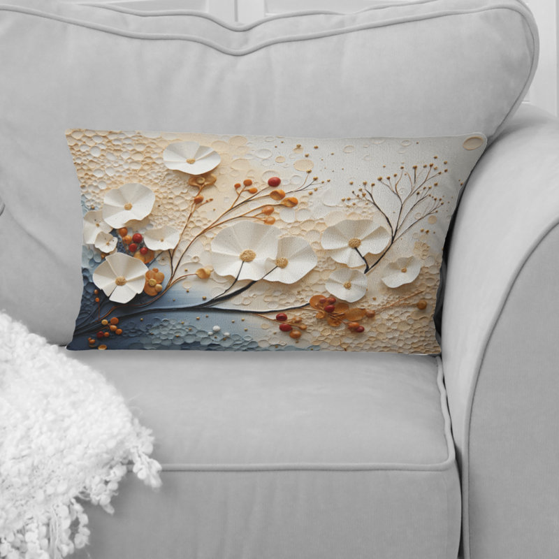 Coussin Ethereal Elegance - Abstract Collages