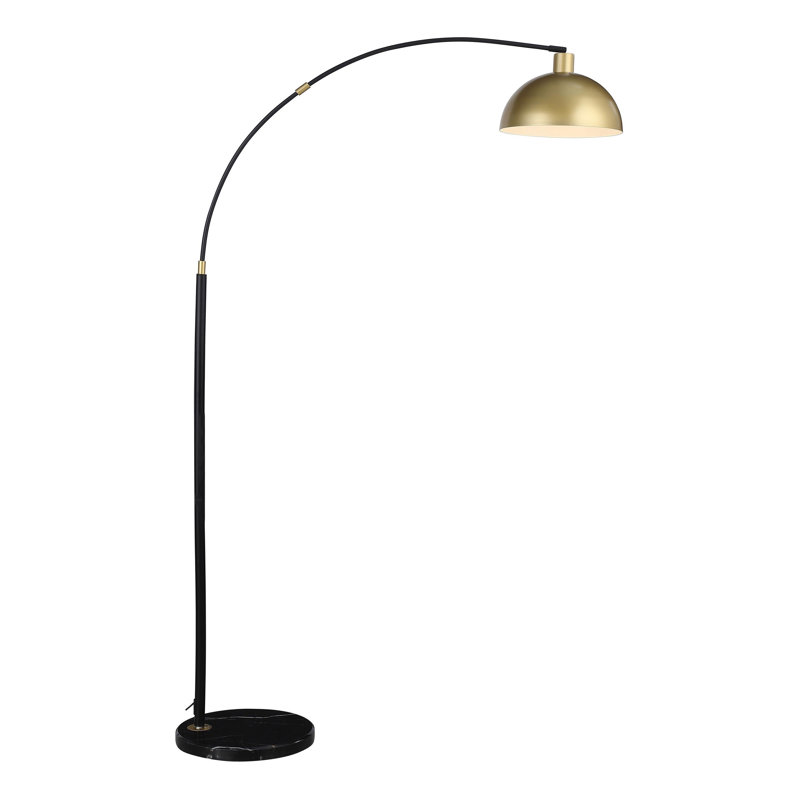 Lampe sur pied en métal 74 po