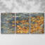 Autumn Creek, reproduction encadrée sur toile 3 pièces-476646436-476646434