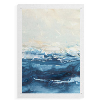Wave after Wave II -Canvas Print Only - NOT FRAMED