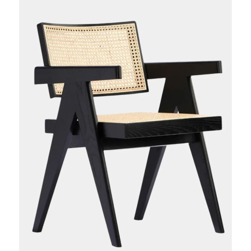  Chaise de salle à manger Jamilla, Noir
