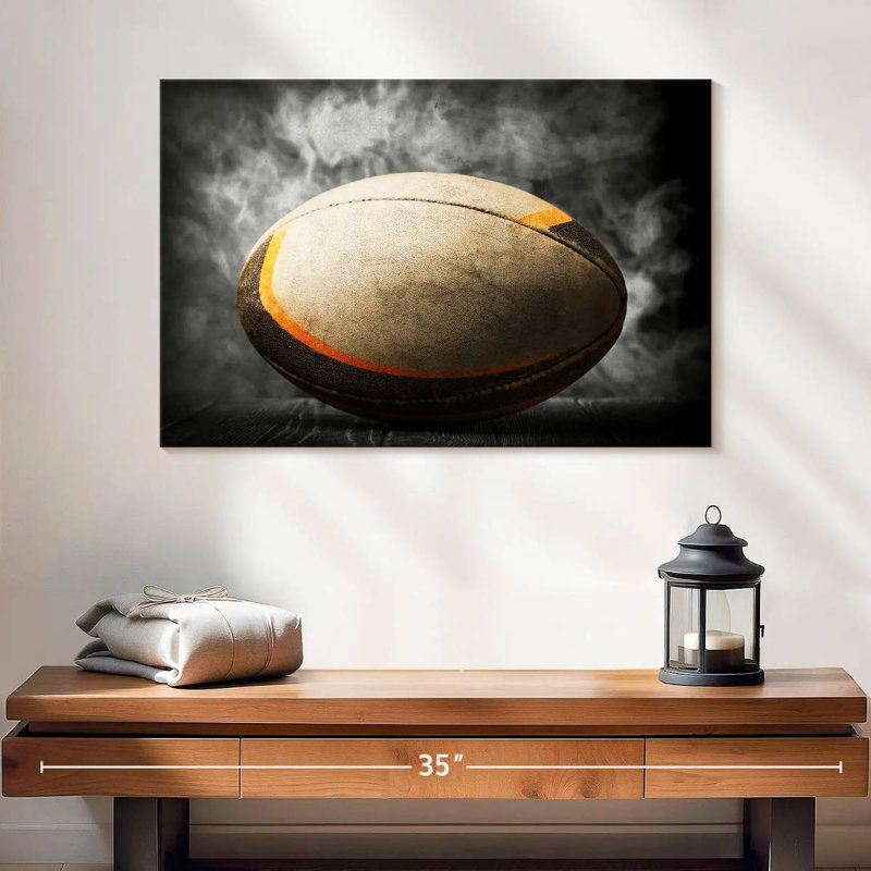 Rugby ball pop Sireci, H 16 po x l 24 po