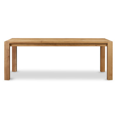 Table de salle à manger extensible en bois de chêne massif Dublin