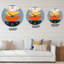 Minimal Compostions géométriques de formes élémentaires XXV - horloge murale moderne-59914143