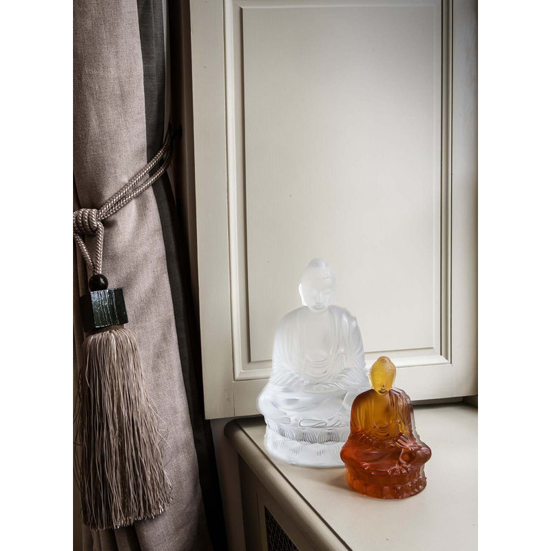 Buddha Figurine, Clear