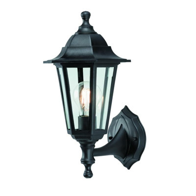 Matte Black 35.5cm H Outdoor Wall Lantern