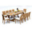Lagos Outdoor - Piece Teak Dining Set-102760845