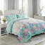 Ensemble de courtepointe 3 pièces HoneiLife Dreamy Garden-124591661-124591660
