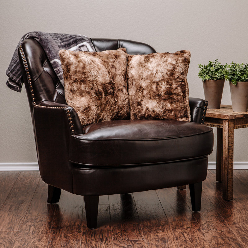 Woven Blanket, 66" W x 90" L, Chocolate