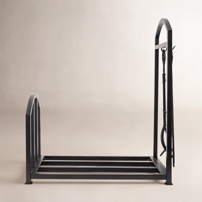 Country Living Log Holder and Tool Set