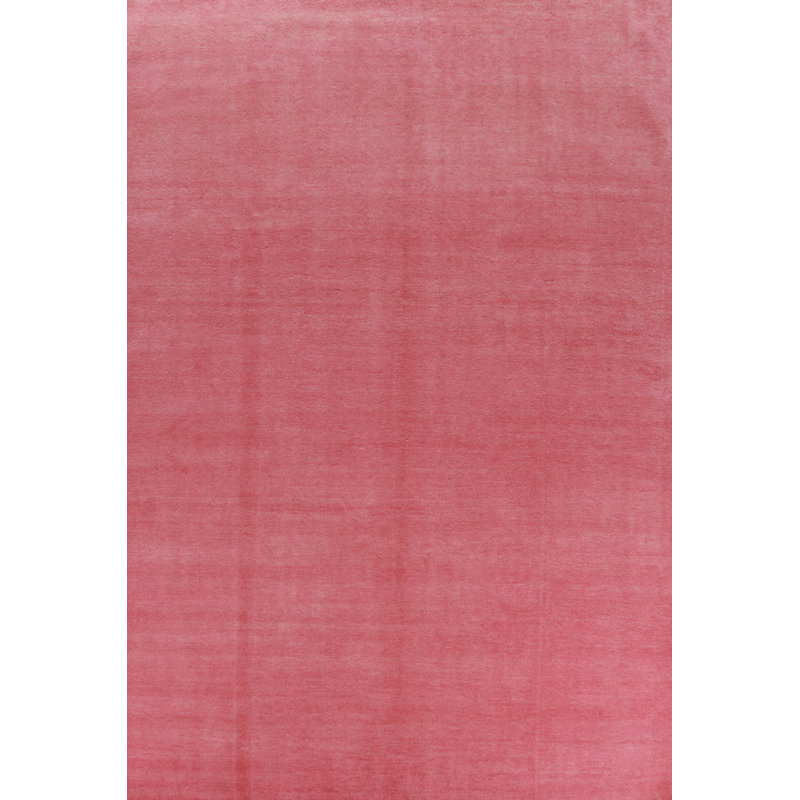 Tapis rose Gabbeh 9x12