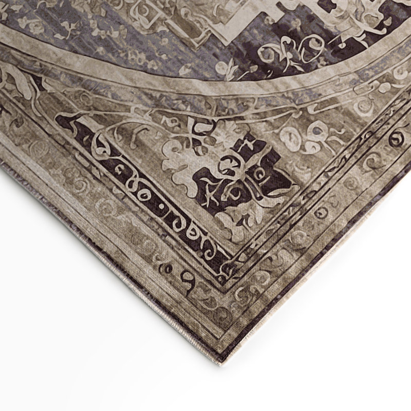 Mycenaean Elegance Indoor And Outdoor Area Rug, Rectangle 5' x 7'