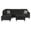 Canapé-lit modulaire en lin-1614705851