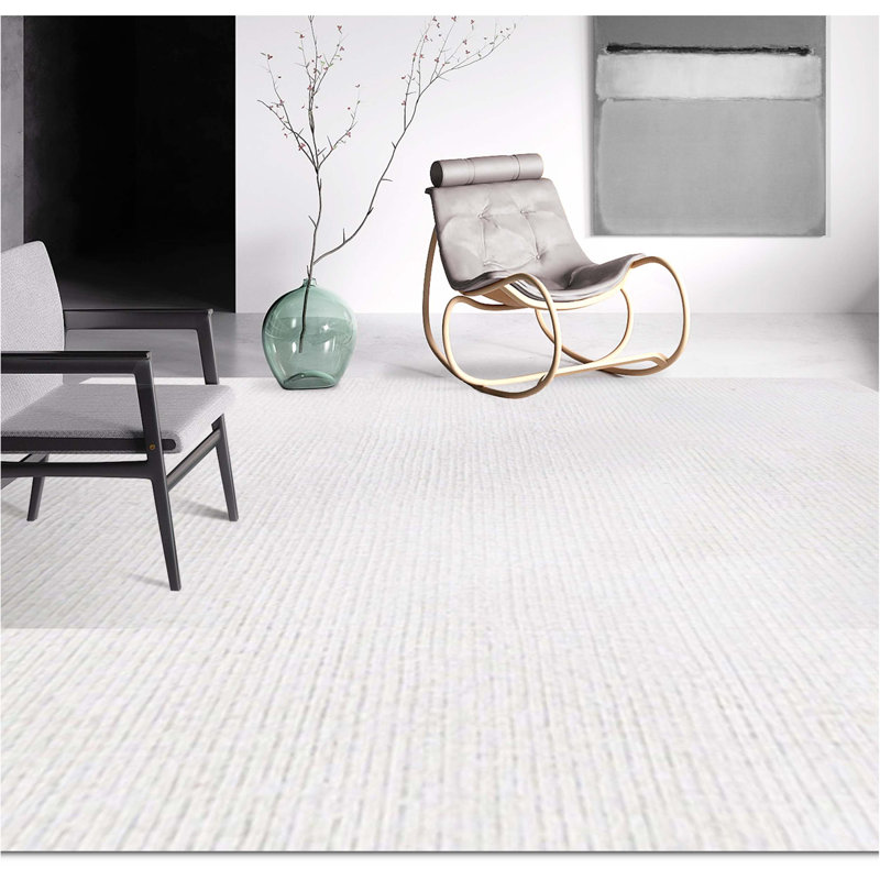 Wool Abstract Area Rug