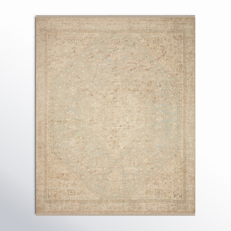 Jacarra Hand Woven Oriental Indoor Rug, Rectangle 7'9" x 9'9"