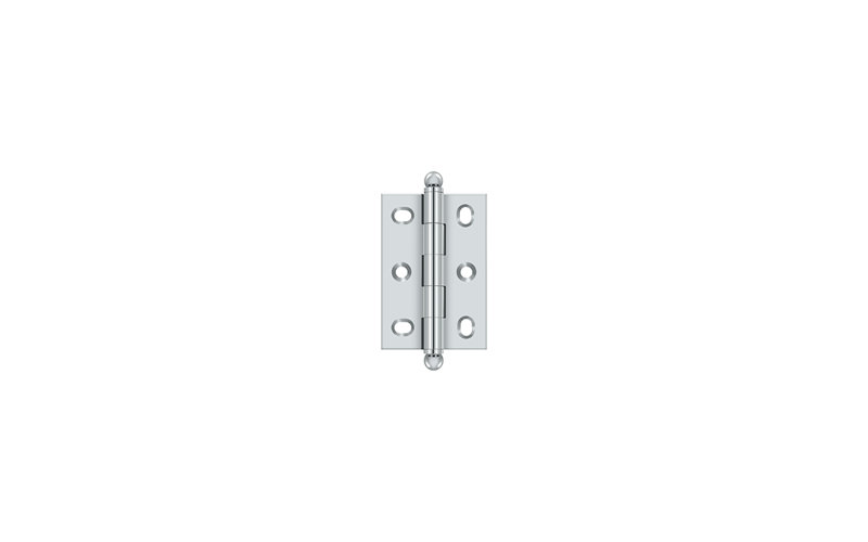 2.5'' x 1.75'' Butt Bearing Hinge, Polished Chrome
