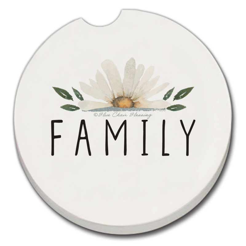 Sous-verre Dakota Fields Family