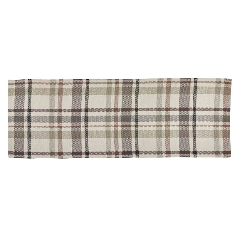 Tapis gris Gracie Oaks Mason, Tapis de couloir 2 pi x 6 pi