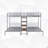 Medrick Kids Twin Bunk Bed-1002201000