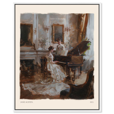 Sense and Sensibility Scene Canvas by Art Remedy