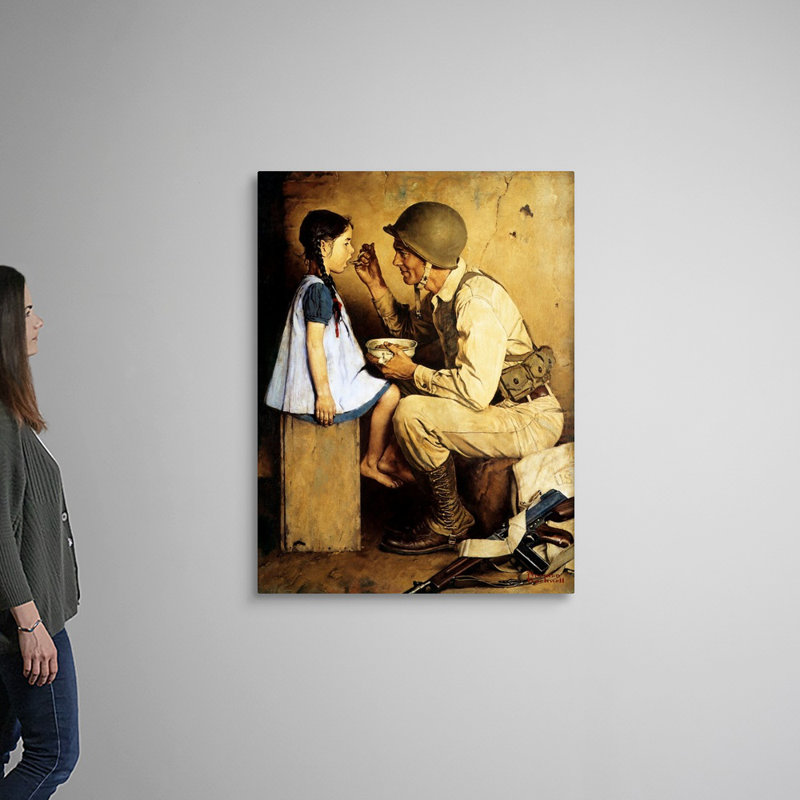 Art mural sur toile The American Way, H 48 po x l 36 po x P 1,25 po, Toile tendue