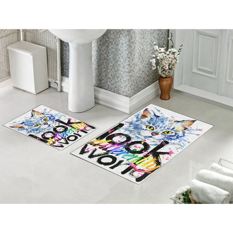 Ensemble de tapis de bain 2 pièces Dimitria