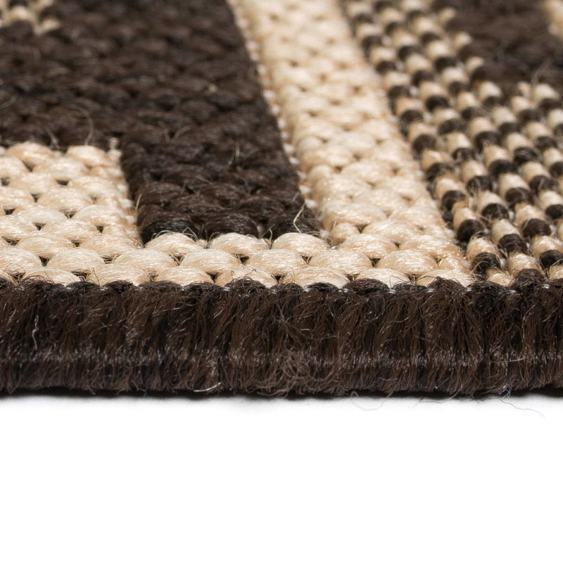 Bagtas Geometric Hand Woven Indoor / Outdoor Area Rug, Rectangle 80 x 150cm