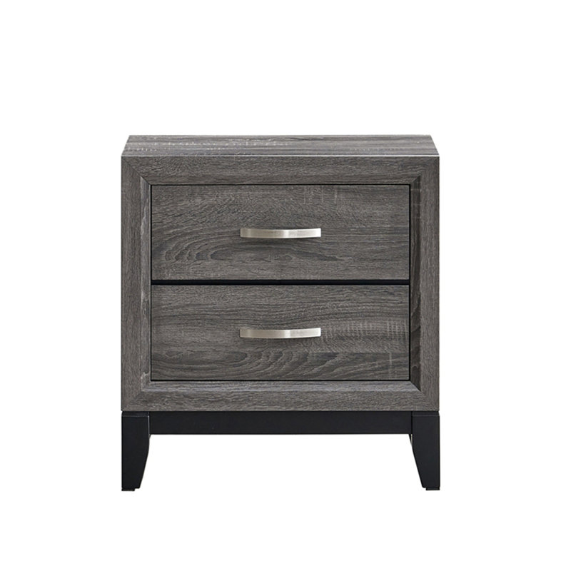Table de chevet Glasgow, Grey
