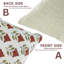 Housse de coussin en lin à imprimé Fab Fabine (Mayur, rouge)-106270244-106270242