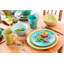 Honbice Handmade Porcelain China Dinnerware Set 16 Piece - Service for 4