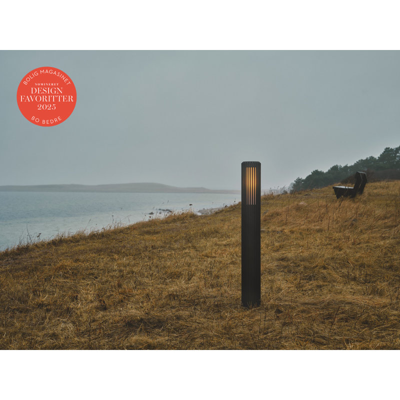 Lamp Post (Full), 95.4 cm H x 12.4 cm W x 12.4 cm D, Black