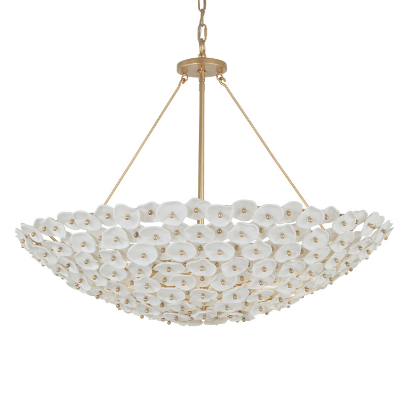 Coastlyn 36" 8-light Pendant, 28" H x 28" W x 36" D, 320 W, 8 Lights
